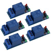 UEB 5Pcs 1-Channel 5V Relay Module Shield for Arduino 1280 2560 ARM PIC AVR DSP