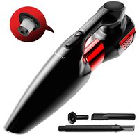 YANTU Car Vacuum Potable Auto Vacuum Cleaner Wet & Dry Handheld Vacuum Cleaner, 120W 12V High Power Cleaner for Car Cleaning and Home Cleaning