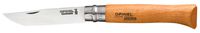 Opinel N Degree12 Bechwood Handle Carbon Steel Knife, 12 cm Blade