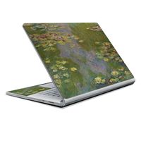 MightySkins Skin Compatible with Microsoft Surface Book 2 13" (2017) - Water Lilies | Protective, Durable, and Unique Vinyl Decal wrap Cover | Easy to Apply, Remove | Made in The USA