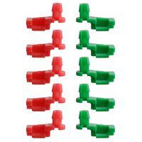 HERCOO Tailgate Handle Rod Clip Tail Gate Assembly Door Lock Retainer Clips Compatible with 1999-2007 Chevy Silverado GMC Sierra for 88981030 88981031