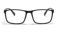 Blue Light Blocking Reading Glasses (Matte Black, 1.0)