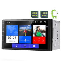 EZoneTronics Android 6.0 2 Din Car Radio Stereo Double Din 7 inch Capacitive Touch Screen High Definition 1024x600 GPS Navigation USB SD Player 2G DDR3 + 16G NAND Memory Flash CT0010 ...