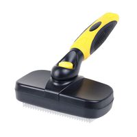 Bonve Pet LKGMS-001 Pet Grooming Brush - Pro Quality Self Cleaning Slicker Brushes for Dogs and Cats -Shedding Grooming Tools