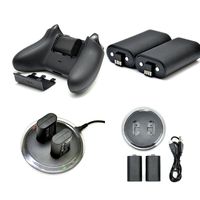 Charging Charge Dock Station + 2x Rechargeable Battery for XBOX ONE Controller