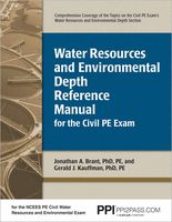 Water Resources and Environmental Depth Reference Manual for the Civil PE Exam