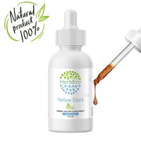 Yellow Dock A120 Alcohol Herbal Extract Tincture, Super-Concentrated Organic Yellow Dock (Rumex Crispus) Dried Root (4 fl oz)