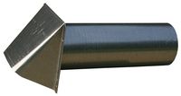 Builder's Best 011430 Galvanized Dryer Vent Hood