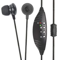 ECS WordSmith Noise Reduction in Ear USB Transcription Headset
