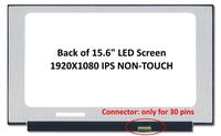 Generic 15.6" IPS FHD 1080P Matte Laptop LED LCD Replacement Screen/Panel Compatible NV156FHM-N61 (Non-Touch)
