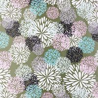 Jillson & Roberts Bulk Gift Wrap, Delicate Flower, 1/4 Ream 208' x 30"