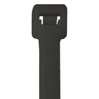 Aviditi Nylon UV Stabilized Cable Tie, 18" L x 1/2" W, Black, Case of 100 (CTUV18250)