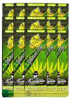 Kingpin Pure Hemp Flavored Wraps (Spanish Fly, 15 Packs) with Rolling Paper Depot XL Kewltube