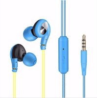 S800 Waterproof Sweatproof Sports Wired Loop-Over Earbuds Earphones with 3.5mm Plug and Mic - HiFi Super Clear Sound for Smartphone, iPhone, iPad, Galaxy, Laptop Computers, Running, Exercise, Gym