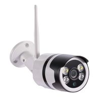 Outdoor Security Camera, WiYA 1080P HD Outdoor Surveillance Cameras with Dual Light Night Vision, Motion Detection, Two-Way Audio, IP66 Waterproof, Wired or WiFi Outdoor Camera(Updated Version)