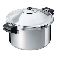 Kuhn Rikon DUROMATIC Pressure Cooker 11" 8.45 qt family of 6 wide base for better braising