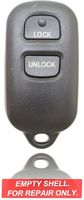 NEW Keyless Entry Remote Key Fob CASE ONLY REPAIR KIT For a 2001 Toyota Corolla