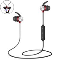Bluetooth Headphones, in-Ear Bluetooth Earbuds, Magnetic Wireless Headphones,Built-in Mic, Richer Bass Stereo Sound, Noise Cancelling Sweatproof Wireless Earbuds for Exercising