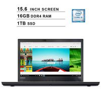 2019 Newest Lenovo ThinkPad T470 14 Inch FHD Laptop (Inter Core i5-6300U 2.40GHz up to 3.0GHz, 16GB DDR4 RAM, 1TB SSD, Intel HD Graphics 520, WiFi, Bluetooth, Windows 10 Pro, Black)