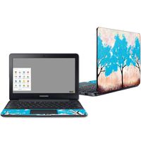 Mightyskins Skin Compatible with Samsung Chromebook 3 11.6" - Blue Woods | Protective, Durable, and Unique Vinyl Decal Wrap Cover | Easy to Apply, Remove, and Change Styles | Made in The USA