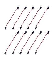 Karcy 10Pcs 3-Pin Servo Extension Lead Wire Cable Cord for Control Board Remote Control Part Female to Male 150mm