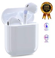 Wireless Earbuds Bluetooth 5.0 Headset, Stereo Smart Noise Reduction (supports fast charging) pop-up automatic pairing Apple/Airpods/AirPods Pro/Android/iPhone/Samsung In-ear Built-in Mic Headset