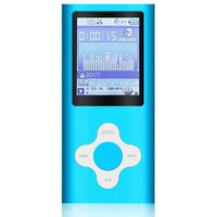 G.G.Martinsen Blue Versatile MP3/MP4 Player with a 16GB Micro SD Card, Support Photo Viewer,