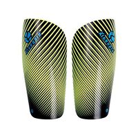 Genetic Los Angeles 1 Pair Leg Support Leg Protector Pads for Football Training Shin Board Soccer Leg Warmers Adults and Child Sports Safety (Green, XS)