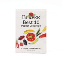 Burpee Best 10 Collection | Ten Packets of Classic Pepper, Seeds for Planting