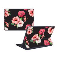 MightySkins Skin Compatible with Apple iPad Pro Smart Keyboard 12.9" - Hibiscus | Protective, Durable, and Unique Vinyl Decal wrap Cover | Easy to Apply, Remove, and Change Styles | Made in The USA