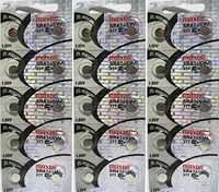 Genuine Maxell 377 SR626SW 1.55v Cell Button Battery x 30