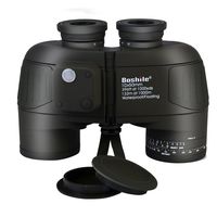 Begeer 10X 50mm Hign Definition Binoculars With BAK4 Prism and FMC Film Coated Lens Waterproof Binocular Telescope With Built-in Compass and Lights For Navigation Etc. (B)