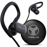 TREBLAB xRun - Latest Bluetooth Sports Headphones - Ultramodern Wireless Running Earbuds & Workout Earphones. IPX4 Waterproof, Bluetooth 5.0, Noise Cancelling Jogging Headphones with Microphone 2019