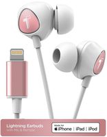 Thore Wired in Ear Headphones for iPhone Xr, Xs Max, iPhone 11, 11 Pro Max Earphones with Mic - Lightning MFi Certified by Apple Earbuds with Remote Microphone + Playback, Volume Control (V100 2019)