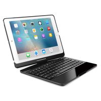 Sammid 9.7 inch 2018 New iPad 360 Degree Keyboard Cover, Bluetooth Smart Folio Protective Keyboard Case for 2017 New iPad / 2018 iPad 9.7- Black