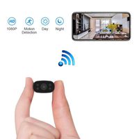 Hidden Security Cameras HUOMU Mini spy cam 1080P HD Wireless WiFi Remote View Tiny Home Surveillance Cameras Indoor Outdoor Video Recorder Smart Motion Detection