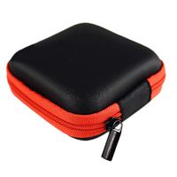 HP95(TM) Earphone Case,Portable Headphone Mini Hard Storage Case Bag (Red)