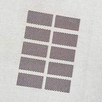 Rectangle Match Strikers 1.00" x 2.00" - Honeycomb Pattern