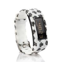 honecumi Replacement Bands Compatible with Garmin Vivofit Wristband Watch Strap for Men & Women-Garmin Vivofit 1 Replacement Watch Band/Strap/Bracelet with Metal Buckle Clip-Free Size