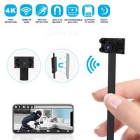 Hidden Camera Spy Camera Wireless Hidden WiFi Camera - 4K HD Small Nanny Cam Mini Camera - DIY Camera 2500mAh Home Security Camera with Night Vision/Motion Detection, App Supports iOS/Android/PC