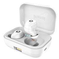 [Updated Version] Wireless Earbuds Bluetooth Headphones IKANZI iPX7 Waterproof 72H Cycle Play Time, 2200mAh Bluetooth5.0AutoPairing Wireless Earphones Bluetooth with Charging Case