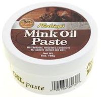 Fiebing's Mink Oil Paste, 6 Oz. - Softens, Preserves and Waterproofs Smooth Leather and Vinyl,One Size