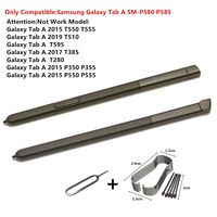 FXDTECH P580 P585 Stylus S Pen Replacement Parts for Samsung Galaxy Tab A 10.1 2016 SM-P580 P580 P585 Stylus S Pen +Replacement Tips/Nibs Black