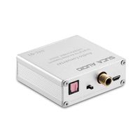 Nobsound Optical/Coaxial DAC Audio Decoder Digital to Analog Converter 192KHz/24Bit SPDIF (Silver)