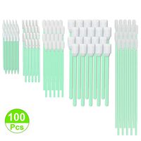 Multi-Purpose Cleanroom Foam Tip Cleaning Swab Kit for Camera, Optical Lens, Arts and Crafts, Painting, Gun, Printer, Automotive Detailing CK-FS100 (Multi-Size kit)
