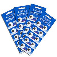 100pcs/10pack AG5 1.5V Button Cell Watch Coin Batteries LR48 L750 LR754 393 Battery