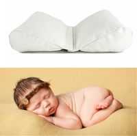 Pinbo Newborn Baby Photography Prop Butterfly Posing Pillow Basket Filler Photo Prop (White)