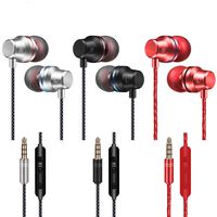 3 Packs in-Ear Earbud Headphones,DanziX Earphone with Mic and Volume Control, Balanced Bass Driven Sound, Noise Isolating, Stereo for All 3.5mm Interface Device