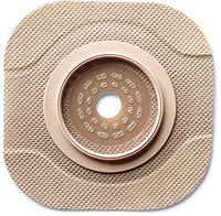 5011202 - New Image CeraPlus 2-Piece Cut-to-Fit Tape Border (Extended Wear) Barrier Opening 1-1/4 Stoma Size 1-3/4 Flange Size