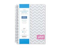 Blue Sky 2018 Weekly & Monthly Planner with Extra Notes Pages, Twin-Wire Binding, 5.8" x 8.6", Ollie